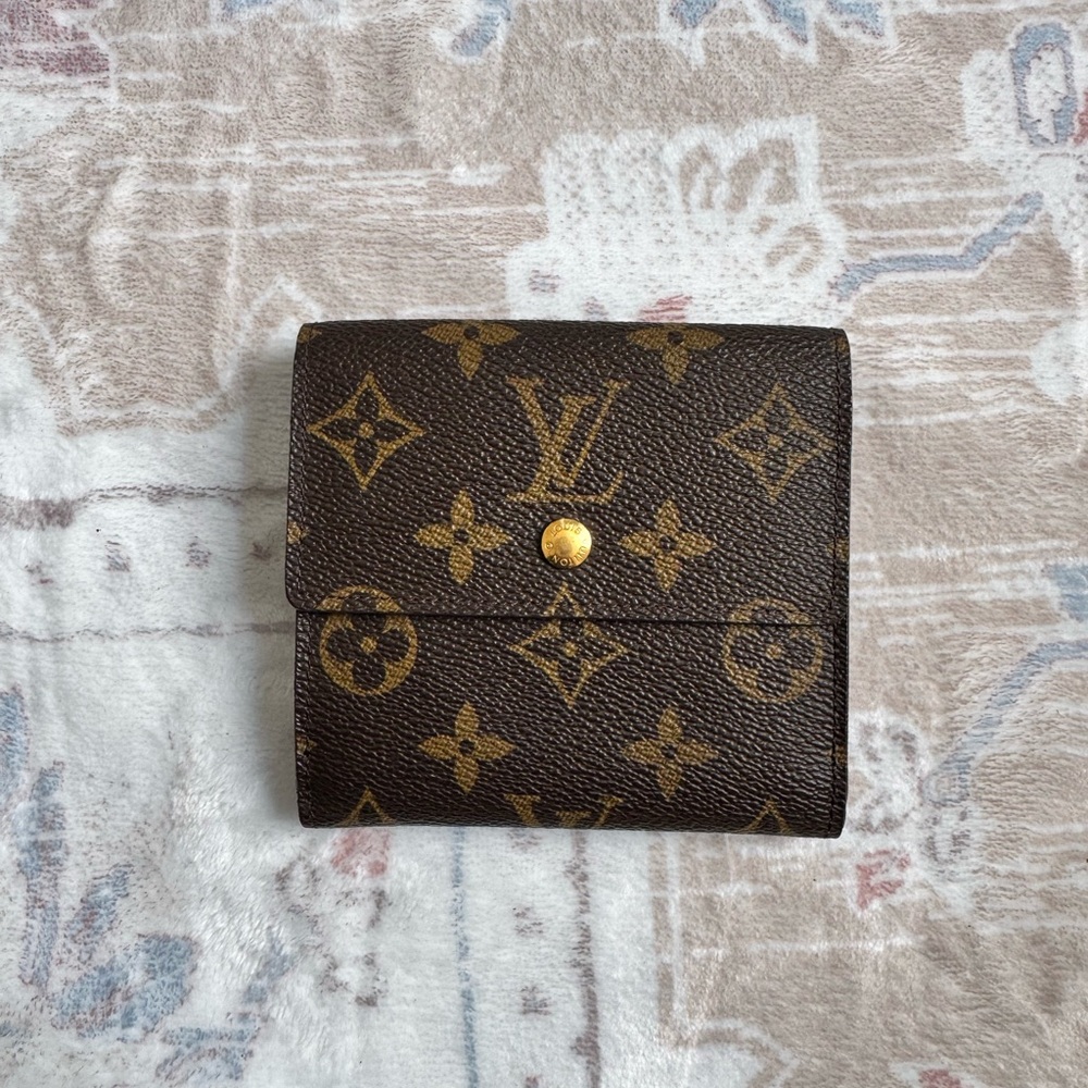Louis Vuitton Brown Monogram Key & Card Holder